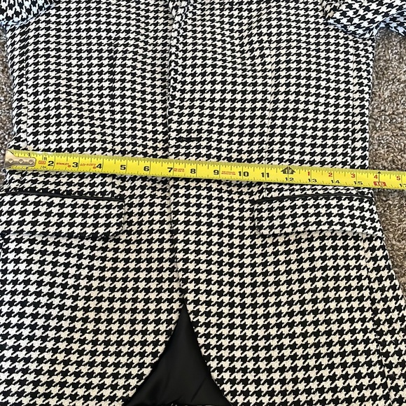 Topman Roe Skinny Fit Houndstooth Suit Jacket - Picture 15 of 16